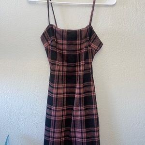 Plaid dress